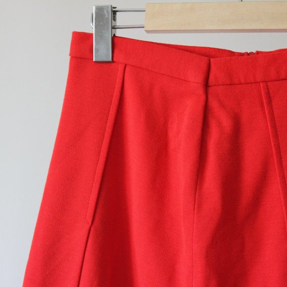 Vintage Red Skirt - Picture 3 of 6